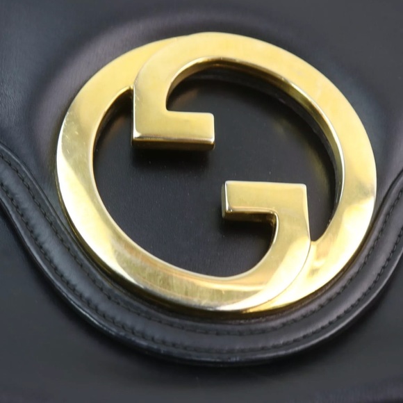 Gucci Shoulder Bag Black Leather - Picture 8 of 8